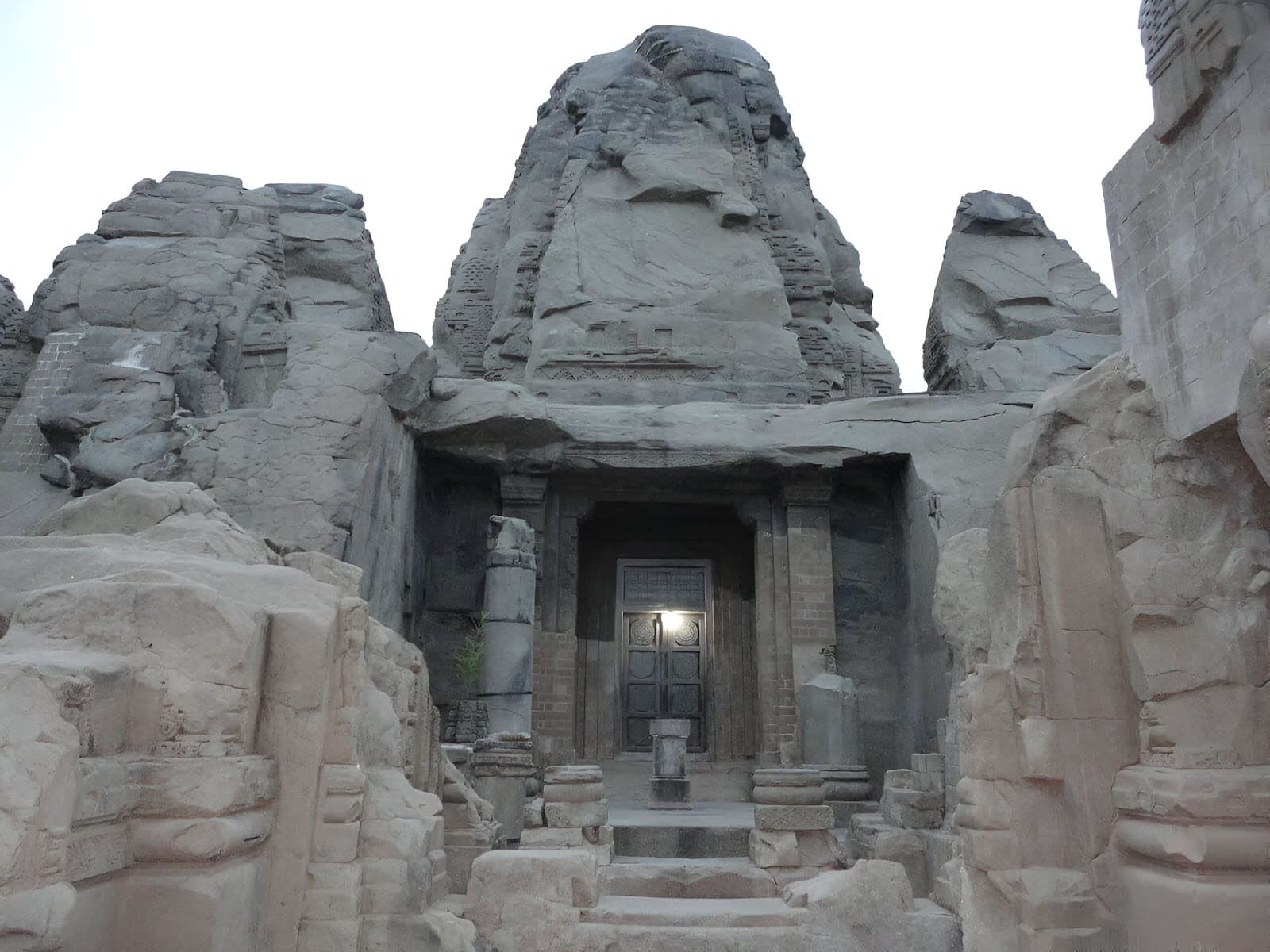 Colganj Rock Cut Temple Real Image