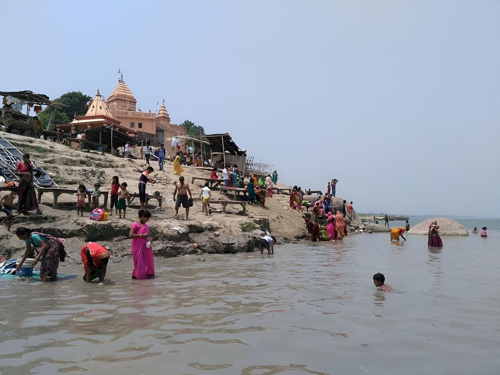 Picture Of Ajgavinath Temple Sultanganj On Shores Of Ganges