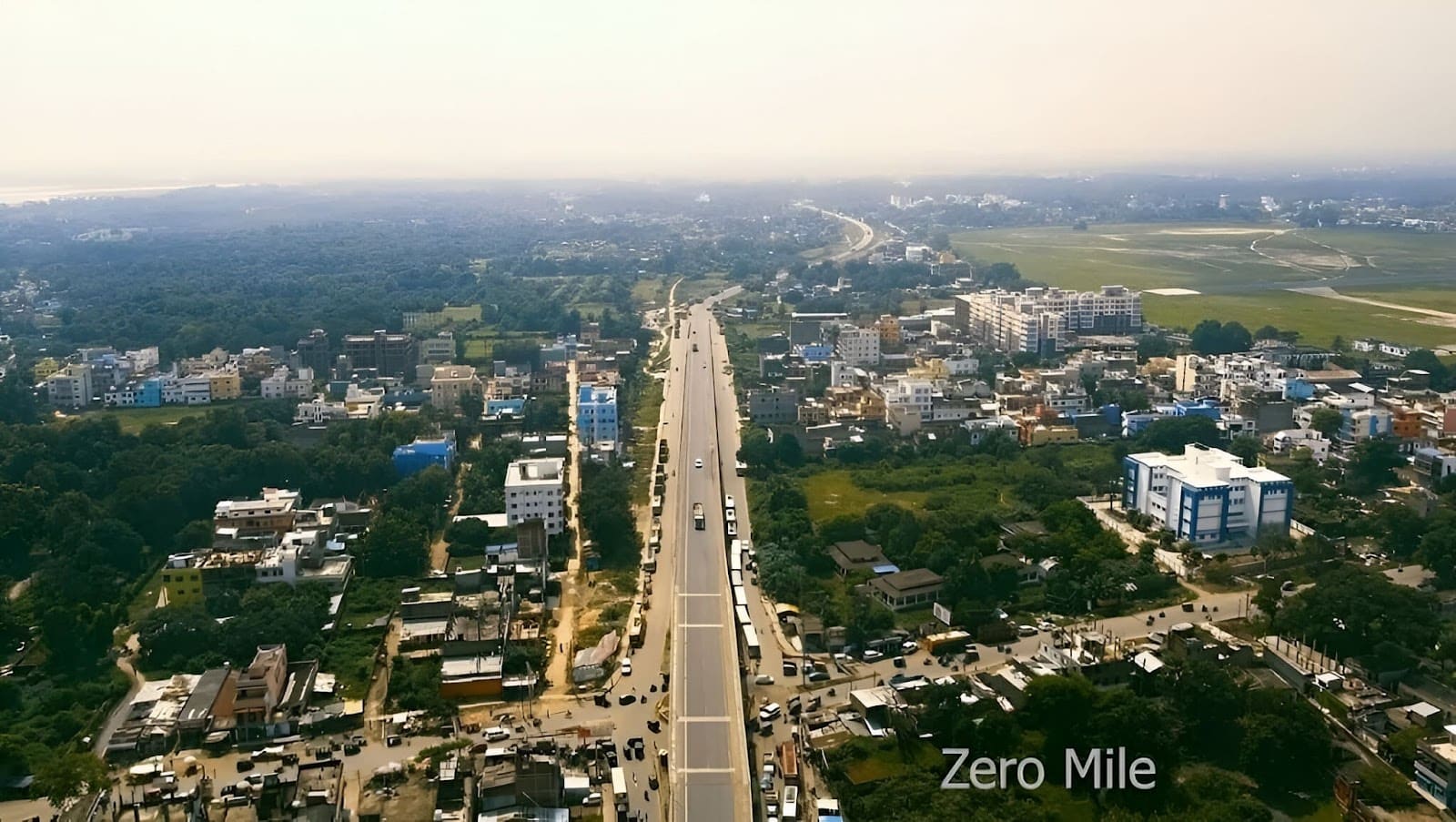 Zero Mile Beautiful View Bhagalpur City Wallpaper