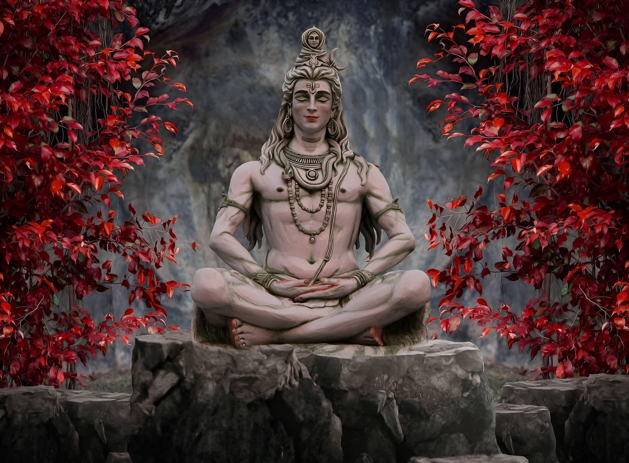 Black Lord Shiva Wallpaper