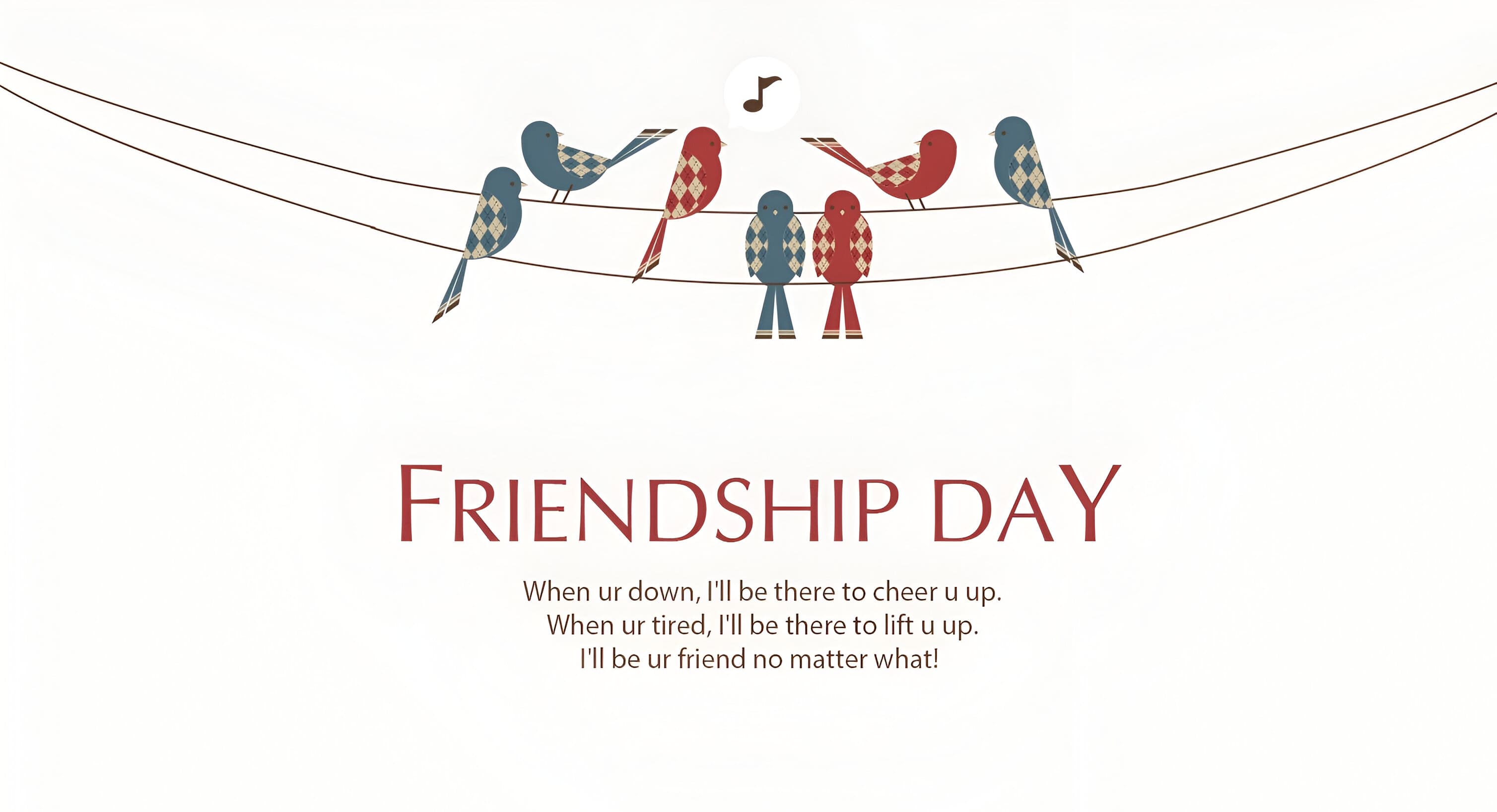 Friendship Day On Paper