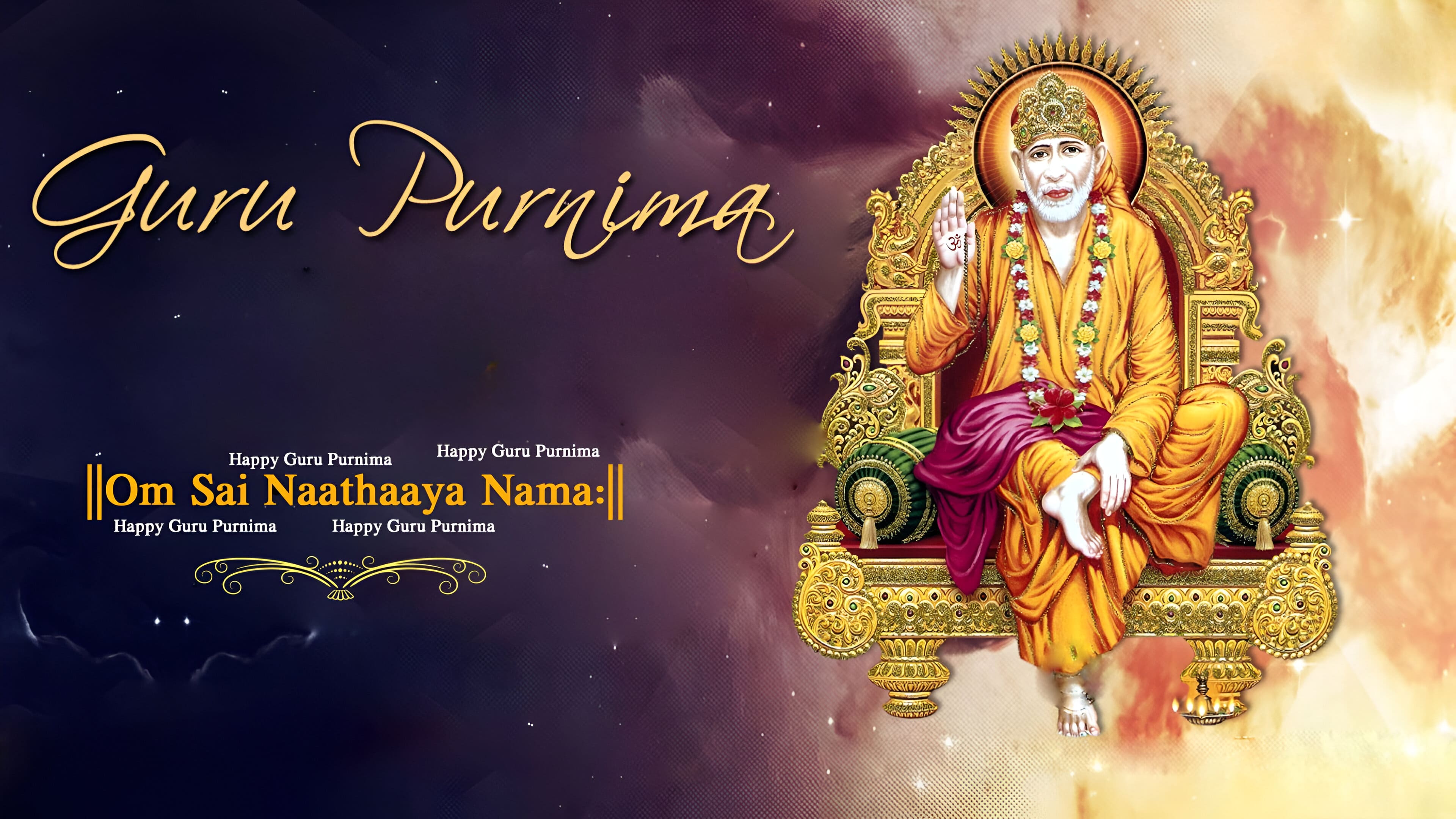 Full Hd Guru Purnima Wallpaper