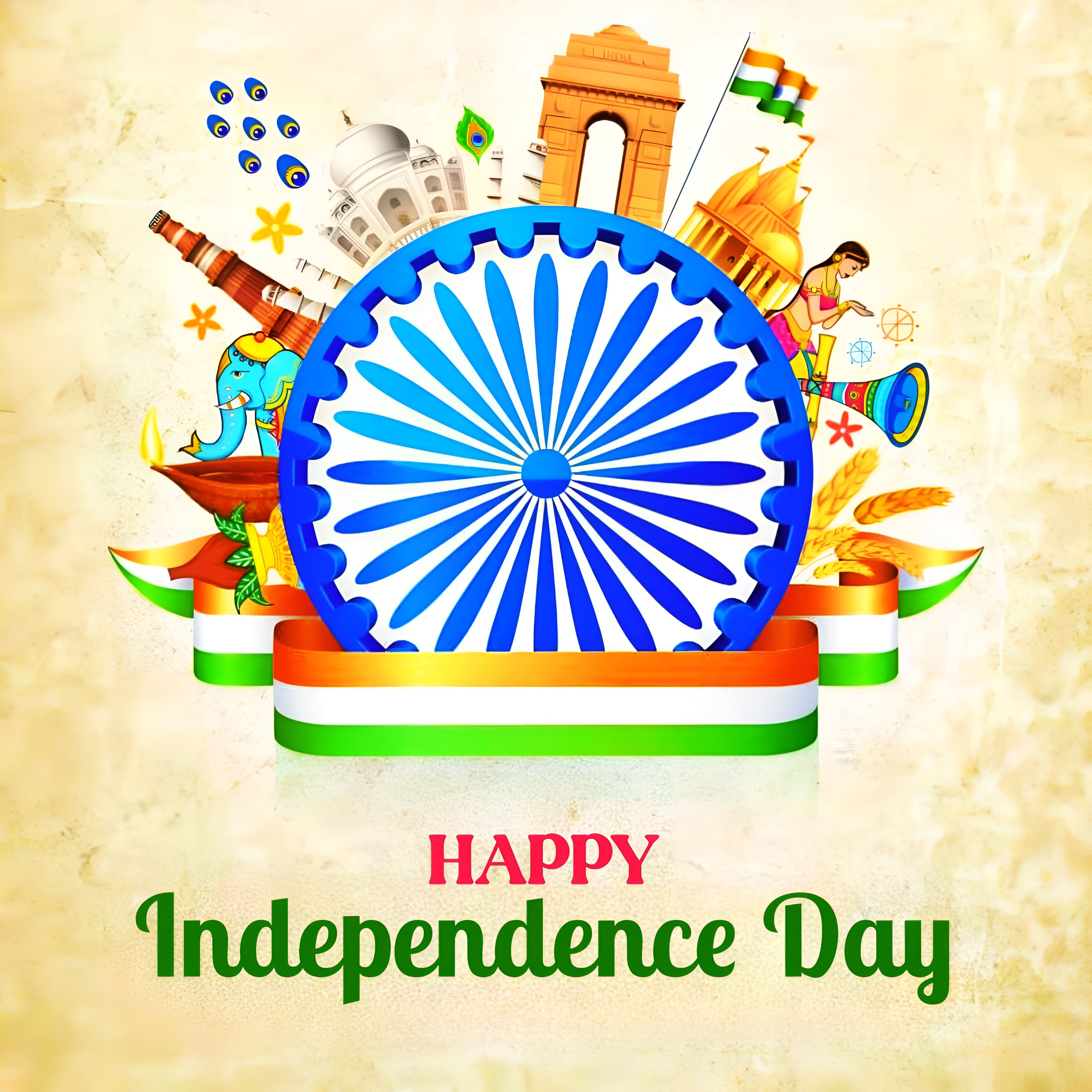 Happy Independence Day Design