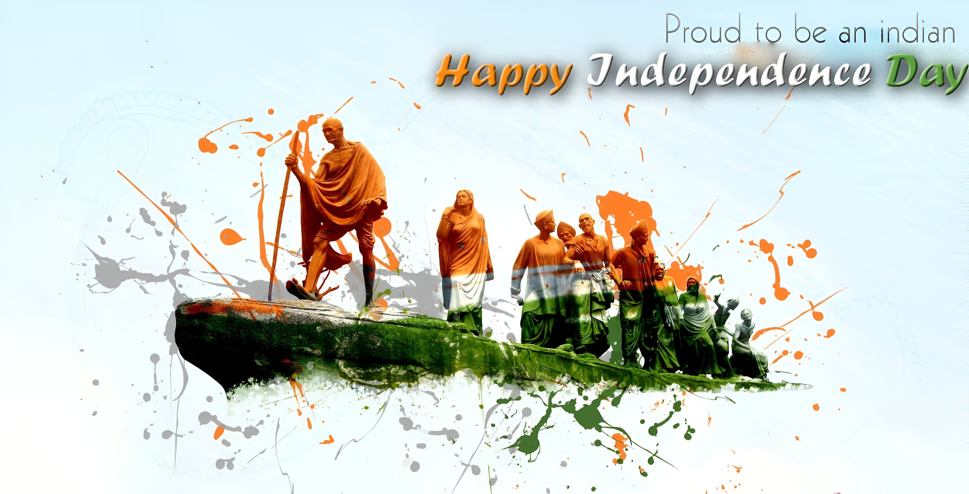 Happy Independence Day Editing Background