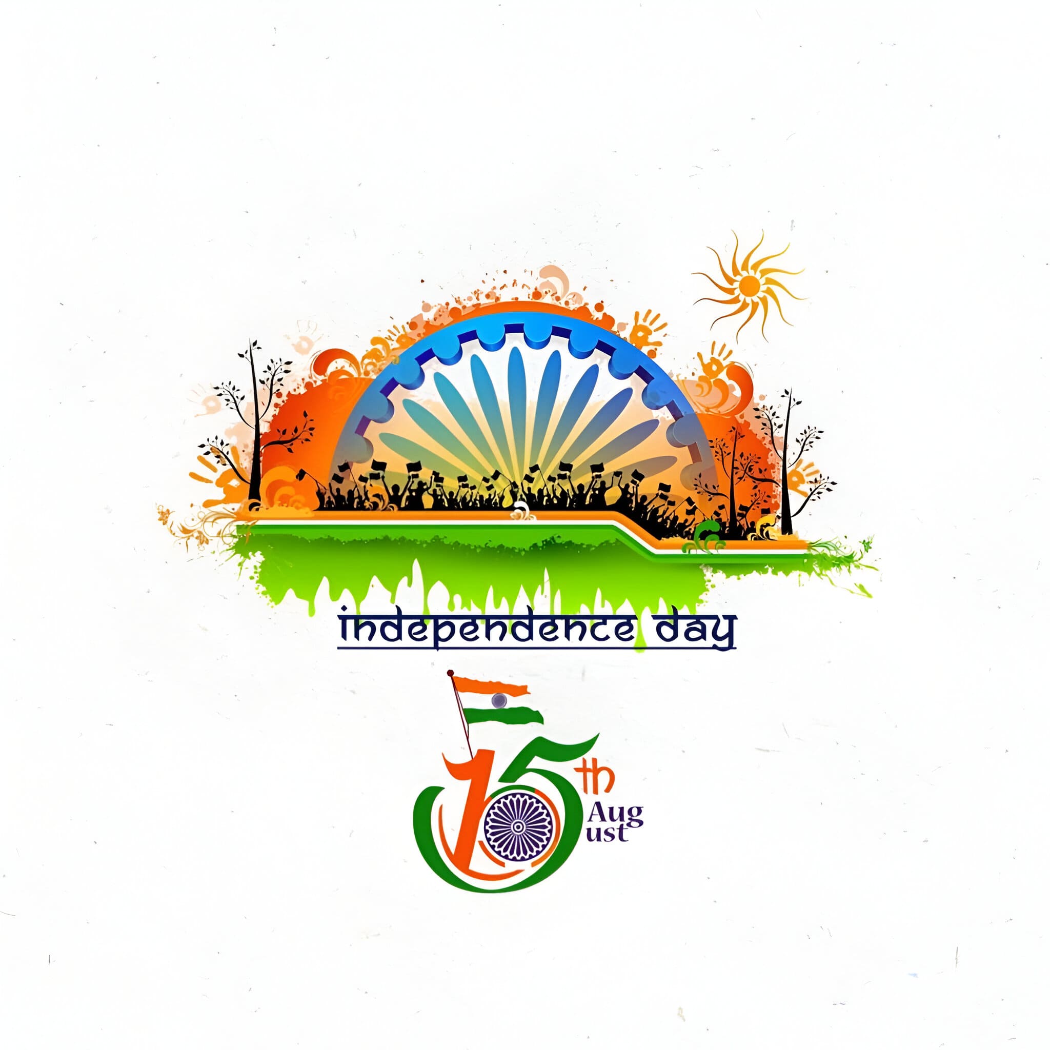 Happy Independence Day India Poster