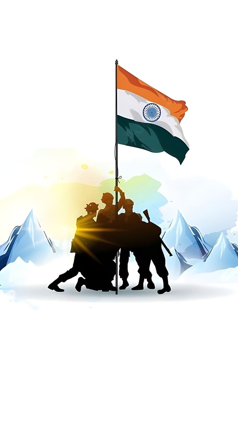 Indian Flag For Mobile Wallpaper