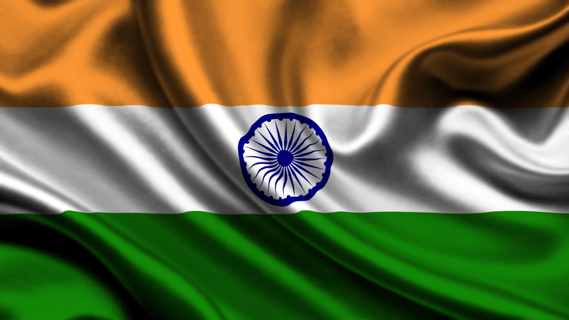 Indian Flag Style Wallpaper