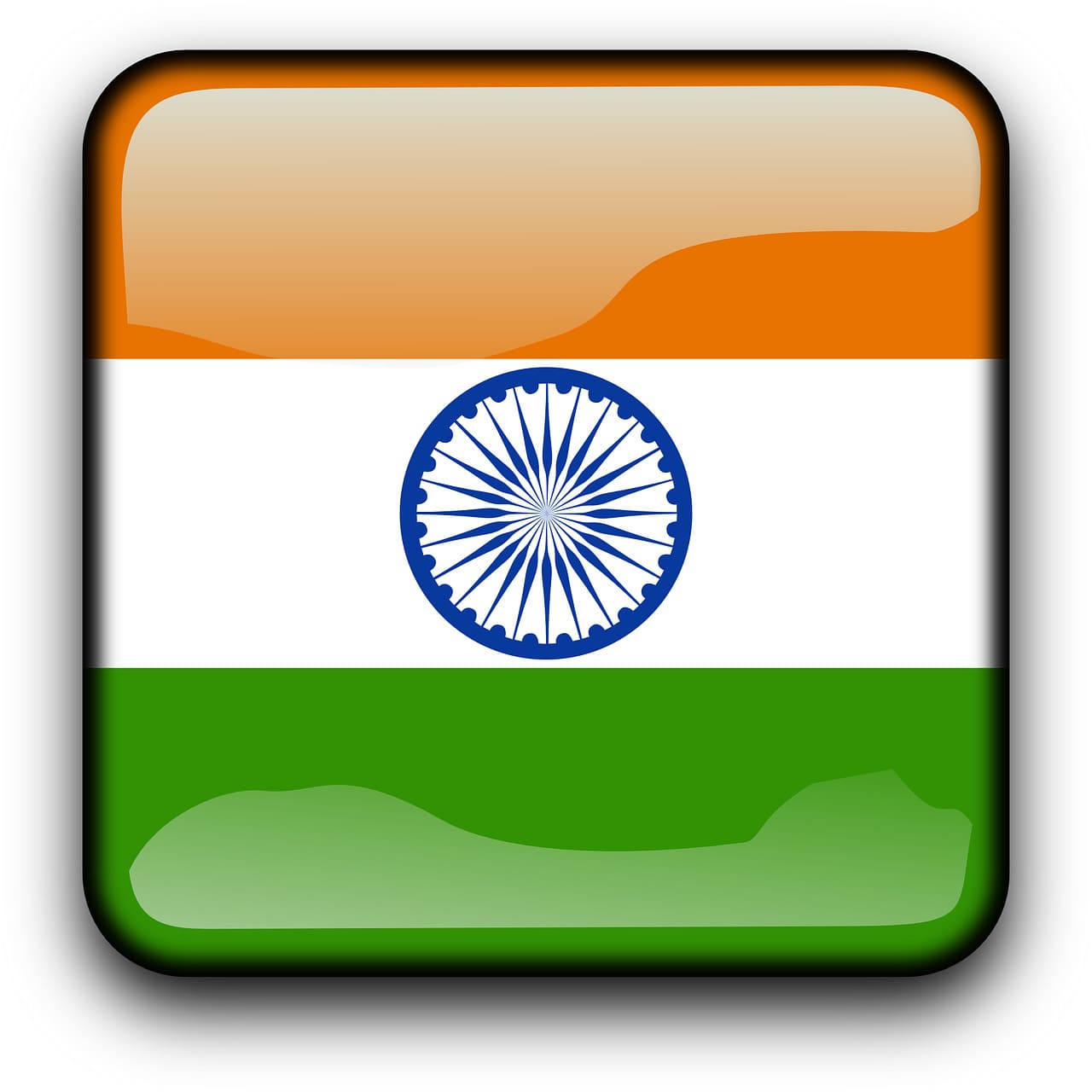 Indian Flag Theme Wallpaper