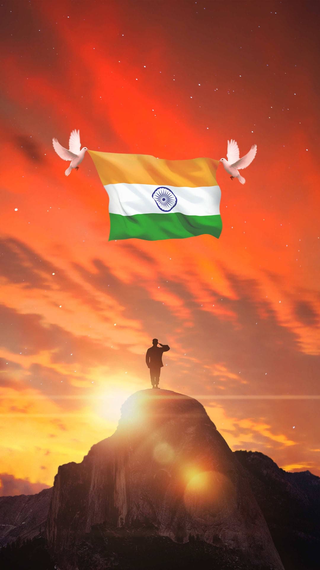 Indian Flag Wallpaper Photo