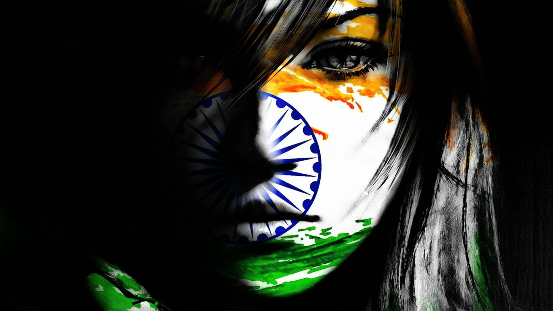 Stylish Indian Flag Wallpaper