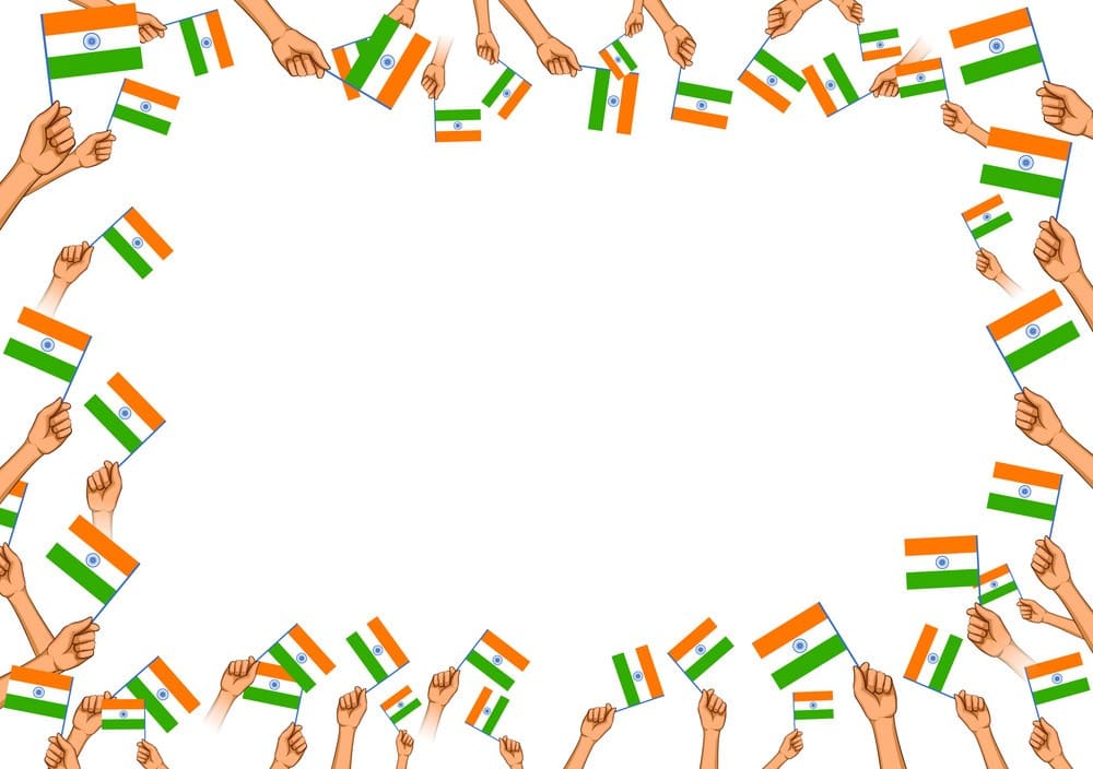 Wallpaper Indian Flag Background